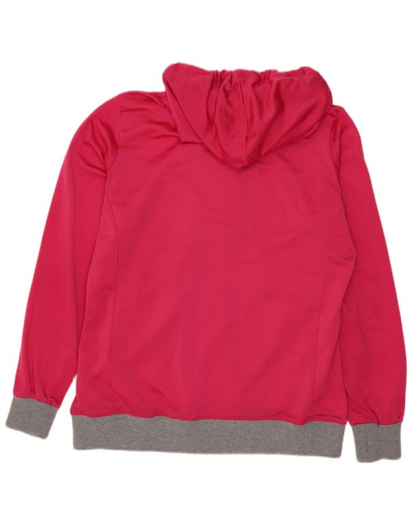 Pulover pentru femei Champion Heritage Fit, cu fermoar, UK 16, mare, roz
