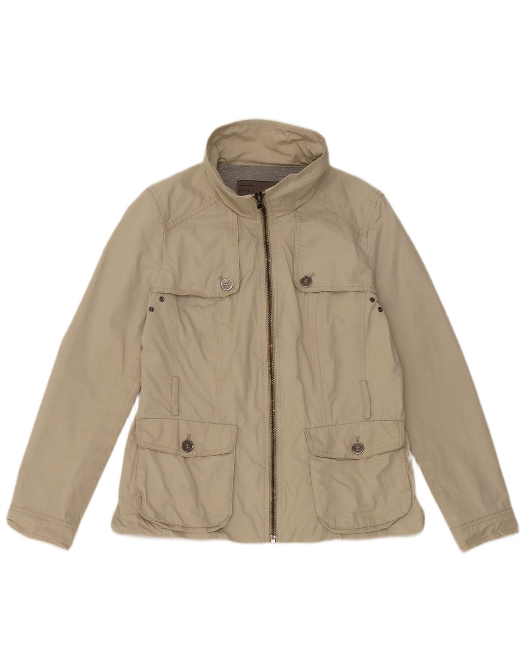 Bomber pentru femei Zara UK 14, mare, bej