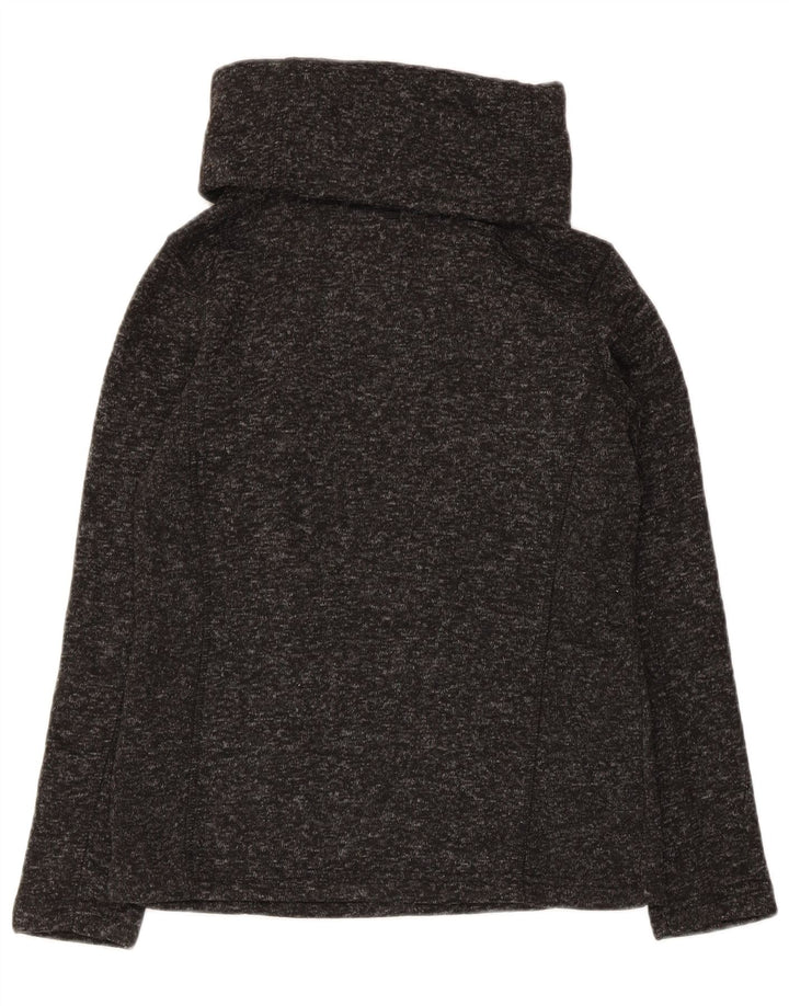 Pulover pentru femei Mountain Warehouse cu gât rulat, UK 8, mic, gri, pete
