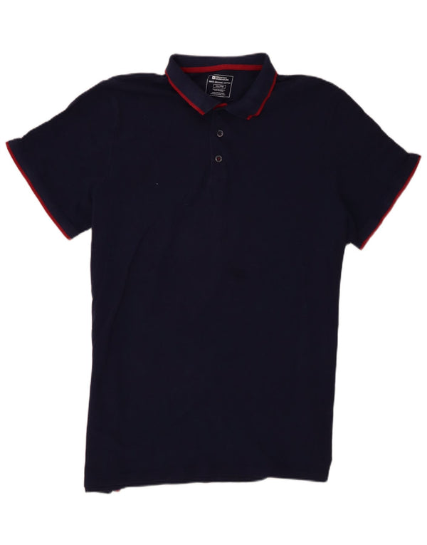 Tricou polo pentru bărbați Mountain Warehouse 2XL, bumbac bleumarin