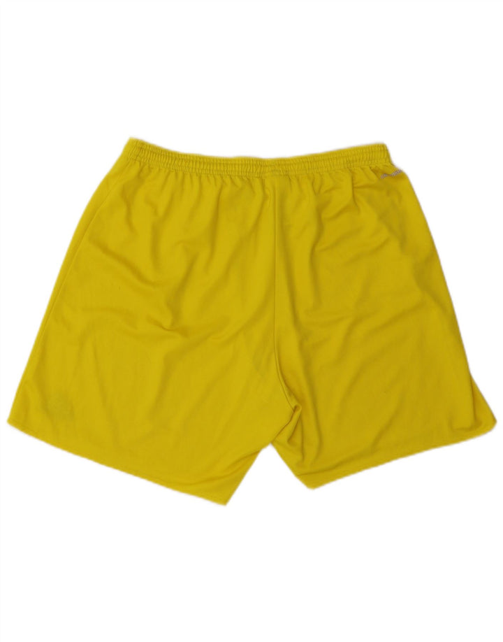 Pantaloni scurți Adidas Climalite Sport XL Galben Poliester