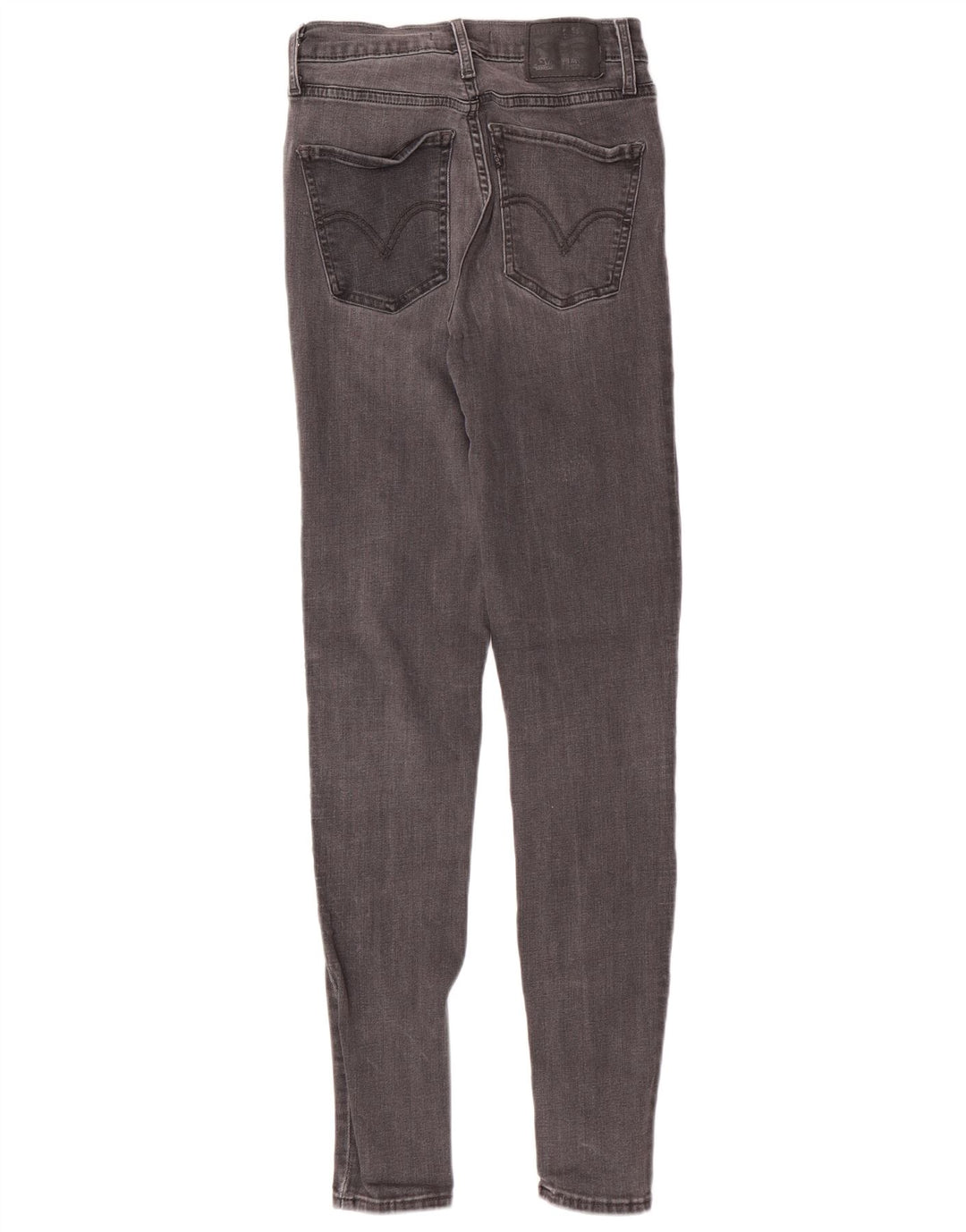 Blugi super skinny pentru femei LEVI'S Mile High W26 L30 bumbac gri