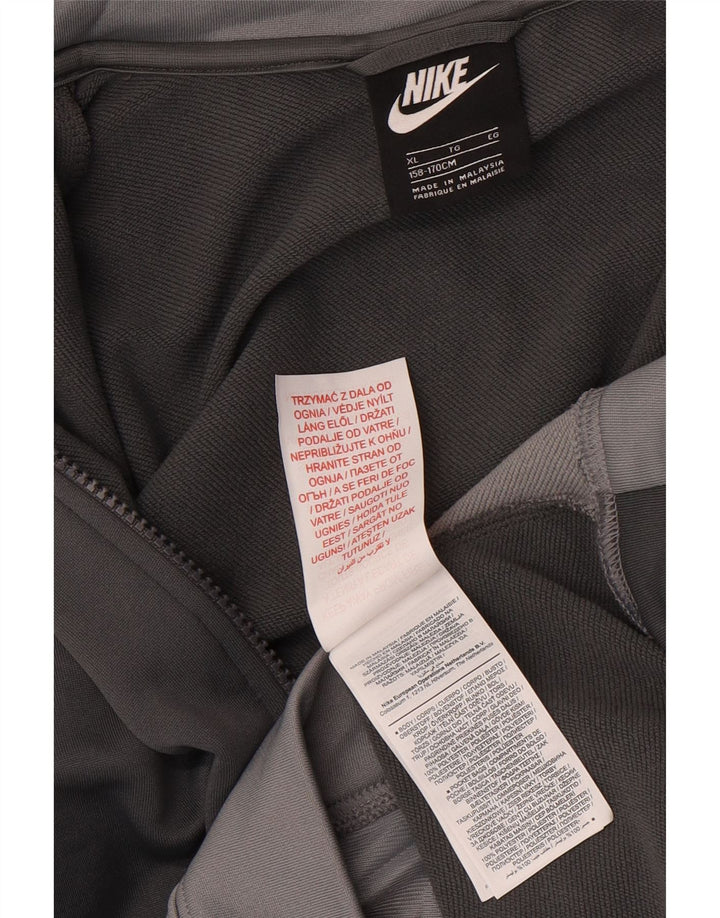 Jachetă de trening Nike pentru băieți 13-14 ani XL Gri Poliester color bloc
