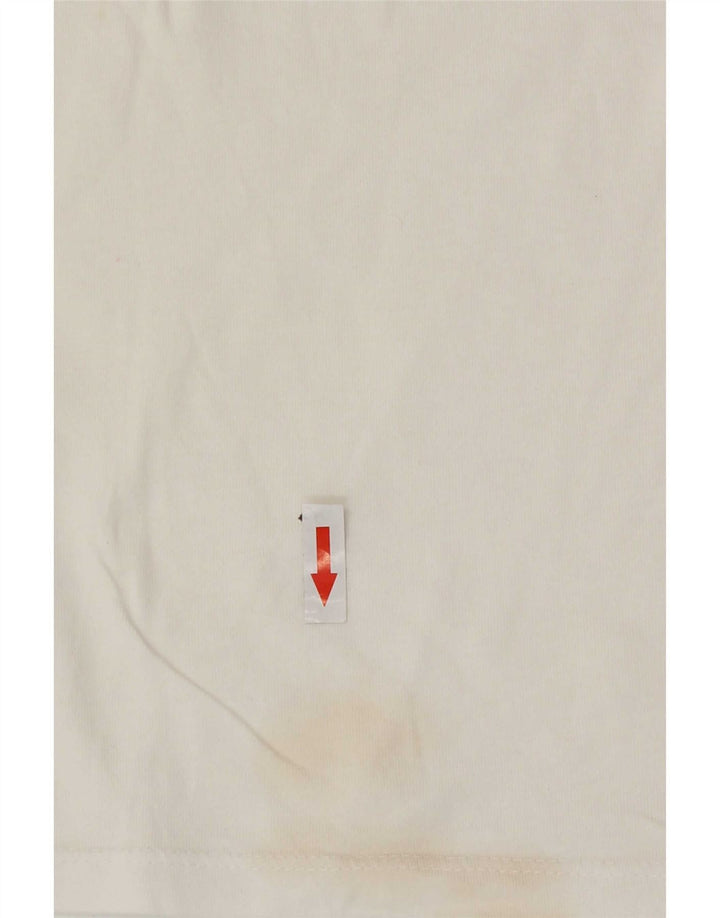Tricou grafic Tommy Hilfiger pentru bărbați Top mediu alb