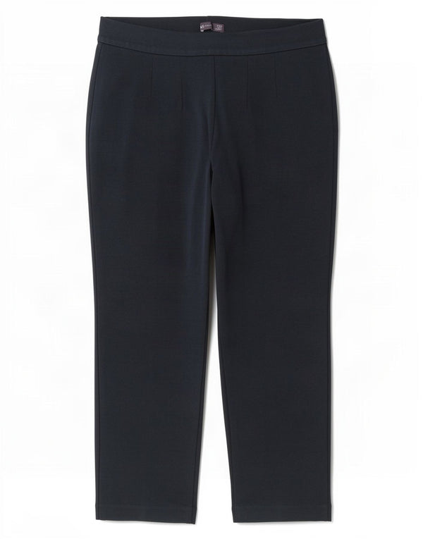 Pantaloni drepti pentru femei Marks & Spencer UK 16 Large W34 L29 Bleumarin