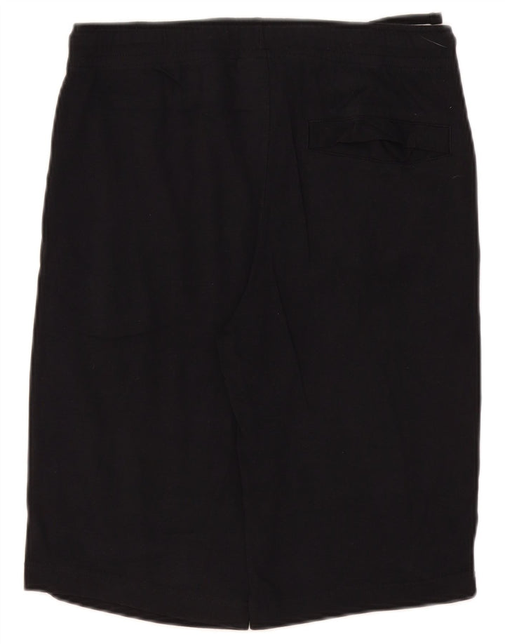 Pantaloni scurti sport Nike pentru bărbați, bumbac negru mic