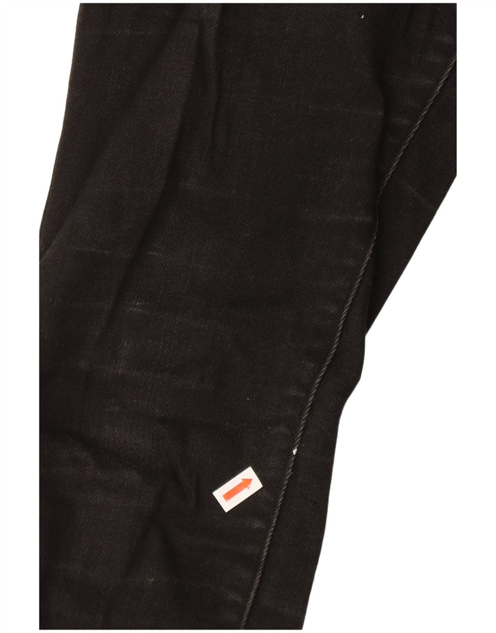 Blugi skinny LEE Riders pentru femei cu talie înaltă US 9 Medium W24 L27 Bumbac negru