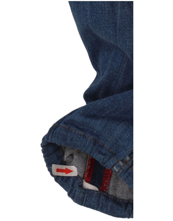 Blugi tăiați pentru bărbați DESIGUAL W36 L24 Albastru Floral