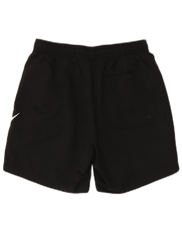 Pantaloni scurți de înot grafic Nike pentru bărbați, poliester negru mic