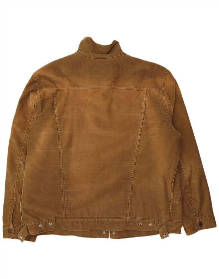 Jachetă pentru bărbați LEVI'S Sherpa Corduroy UK 44 2XL Bej Bumbac