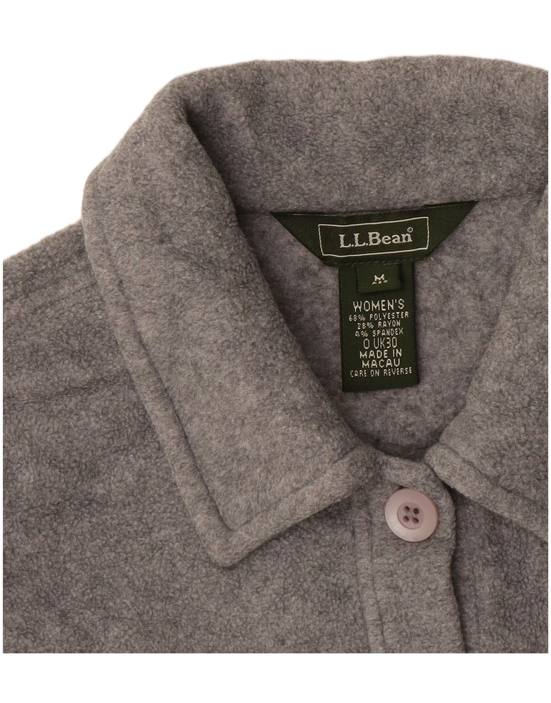 Jachetă polară pentru femei L.L.Bean UK 14 Medium Gri Poliester