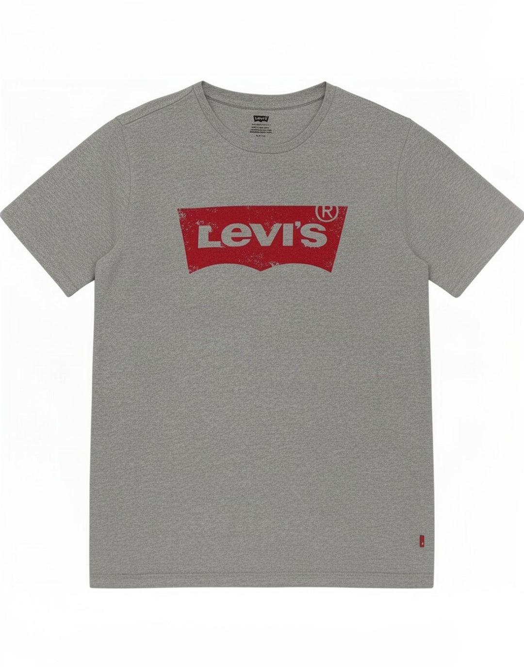 Tricou grafic pentru bărbați Levi's Top mic, gri, bumbac