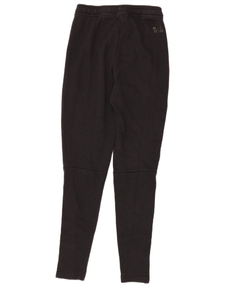 Pantaloni de trening ADIDAS pentru bărbați, bumbac negru mic