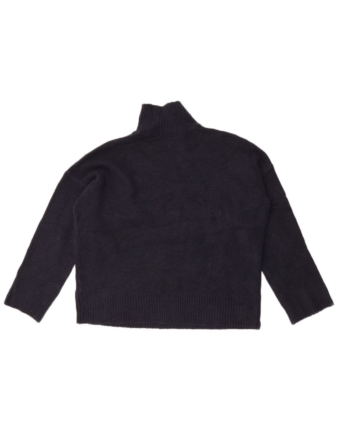 Pulover cu gât țestoasă pentru femei Marks & Spencer UK 14 Medium Bleumarin