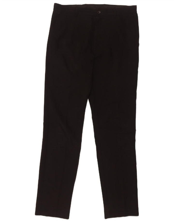 Marks & Spencer Pantaloni skinny casual pentru bărbați W33 L32 Poliester negru