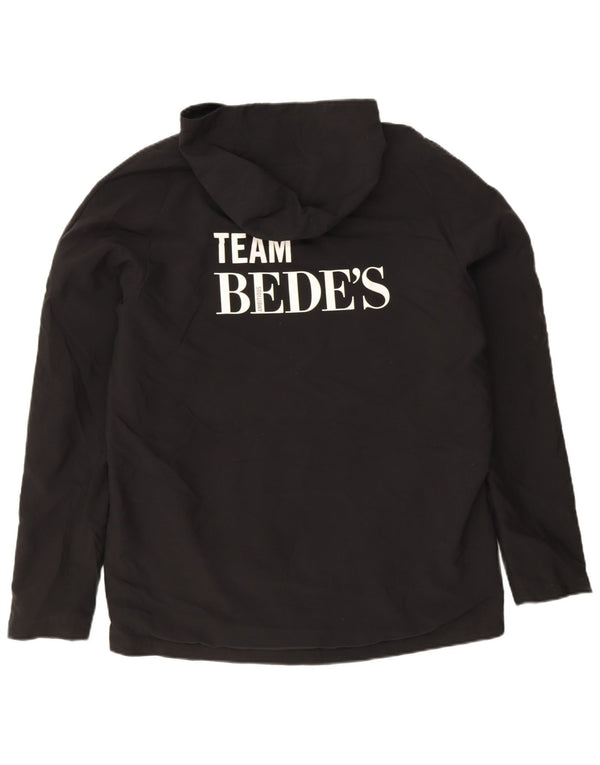 Jachetă Windbreaker cu glugă pentru bărbați New Balance UK 40 Large Black Sports