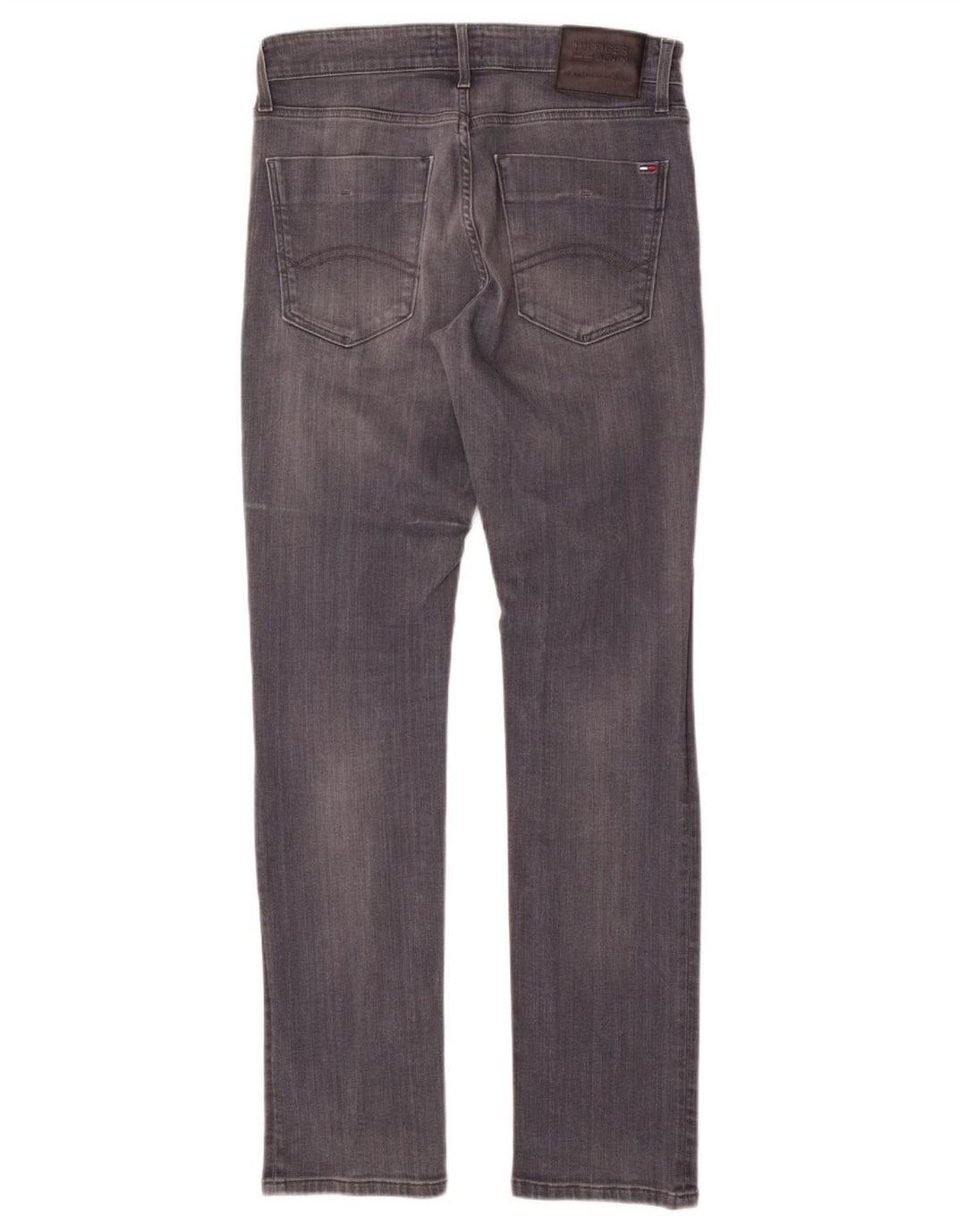 TOMMY HILFIGER Blugi slim pentru bărbați W32 L32 bumbac gri