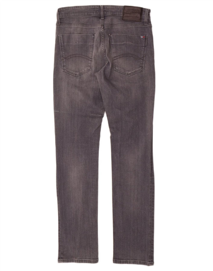 TOMMY HILFIGER Blugi slim pentru bărbați W32 L32 bumbac gri