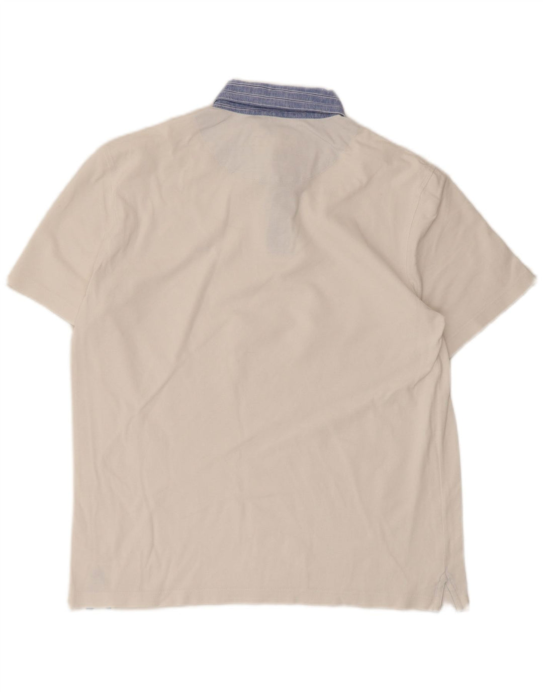 Tricou polo Harmont & Blaine pentru bărbați, cu croială regulată, mare, alb