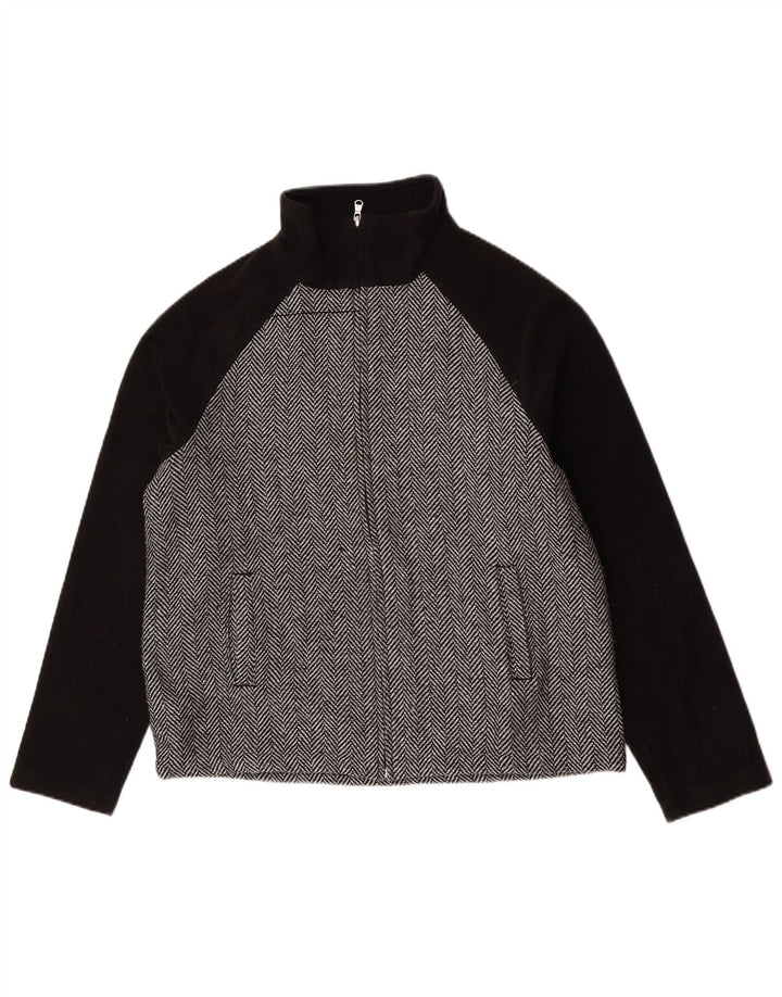 Bomber pentru femei Champion UK 18 XL Black Herringbone