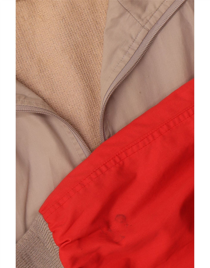 Jachetă de trening pentru bărbați Adidas IT 54 XL poliester color-bloc bej