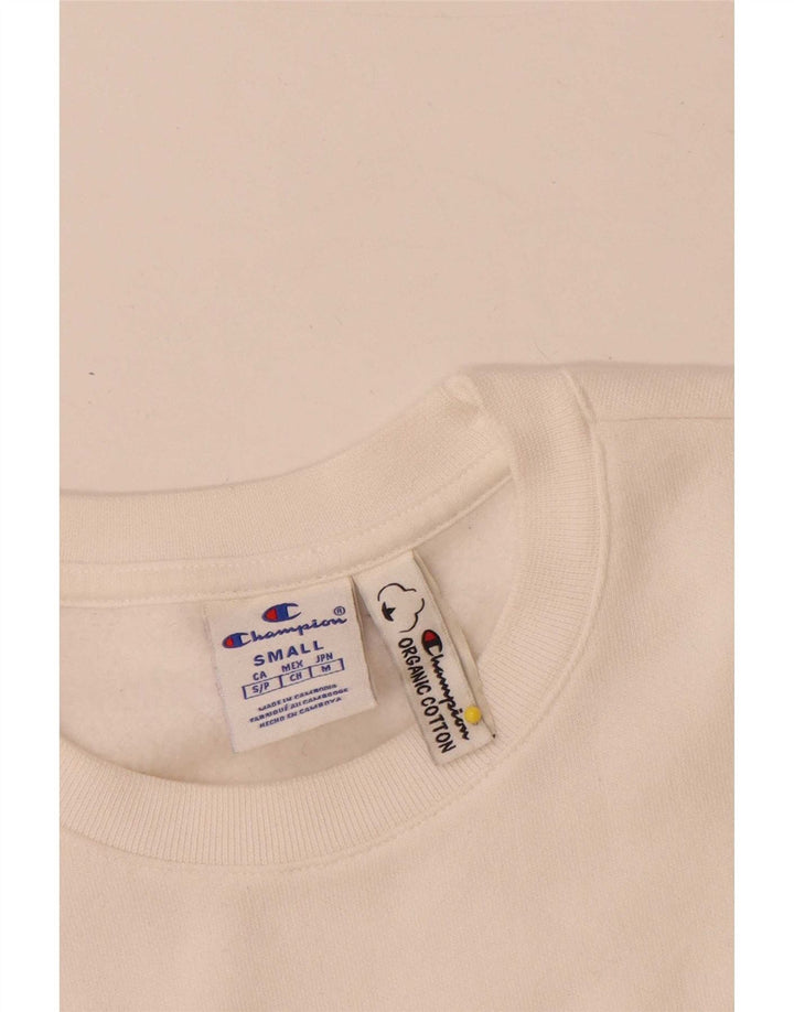 Pulover pentru bărbați Champion Pulover mic, alb, bumbac