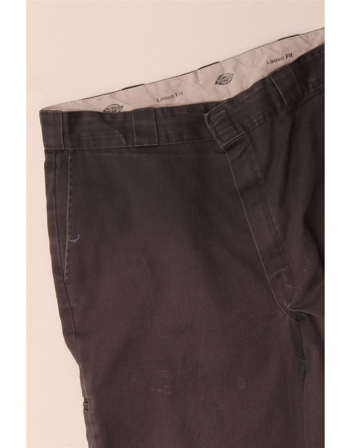 DICKIES Pantaloni scurti cargo largi pentru bărbați W36 mare gri