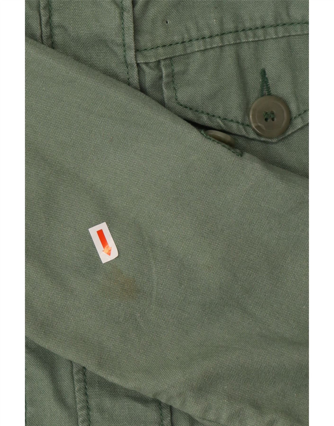 MONSOON Jachetă utilitare pentru femei UK 16 Large Green Ramie