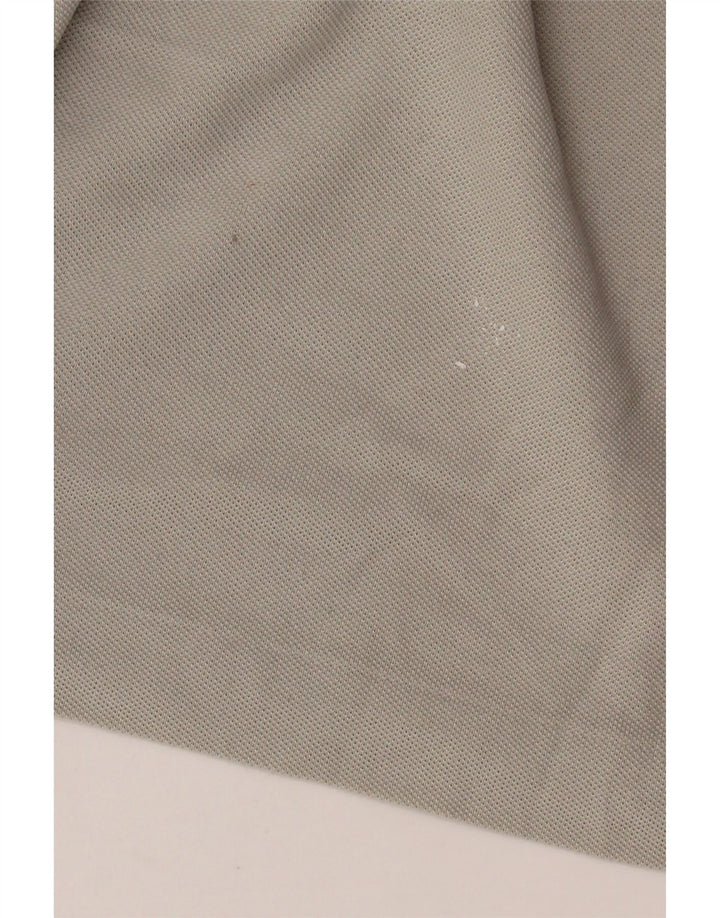 Lacoste tricou polo pentru bărbați mărimea 5 mare bumbac gri