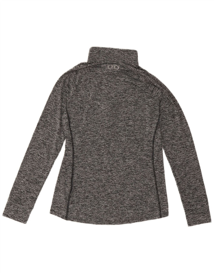 Top de trening Under Armour pentru femei Heat Gear Pullover UK 12 Medium Gri