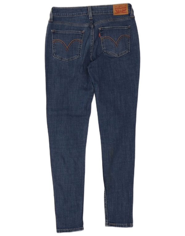 Blugi super skinny 535 distressed Levi's pentru femei W29 L30 bumbac albastru