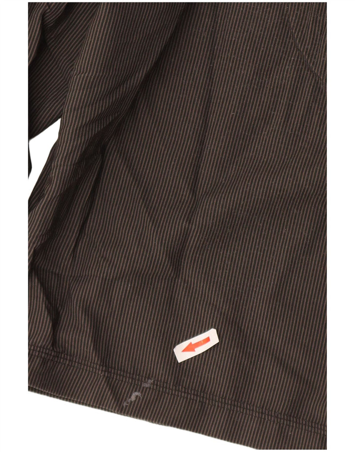 O'Neill Mens Chino Shorts W40 XL Grey Pinstripe Polyester