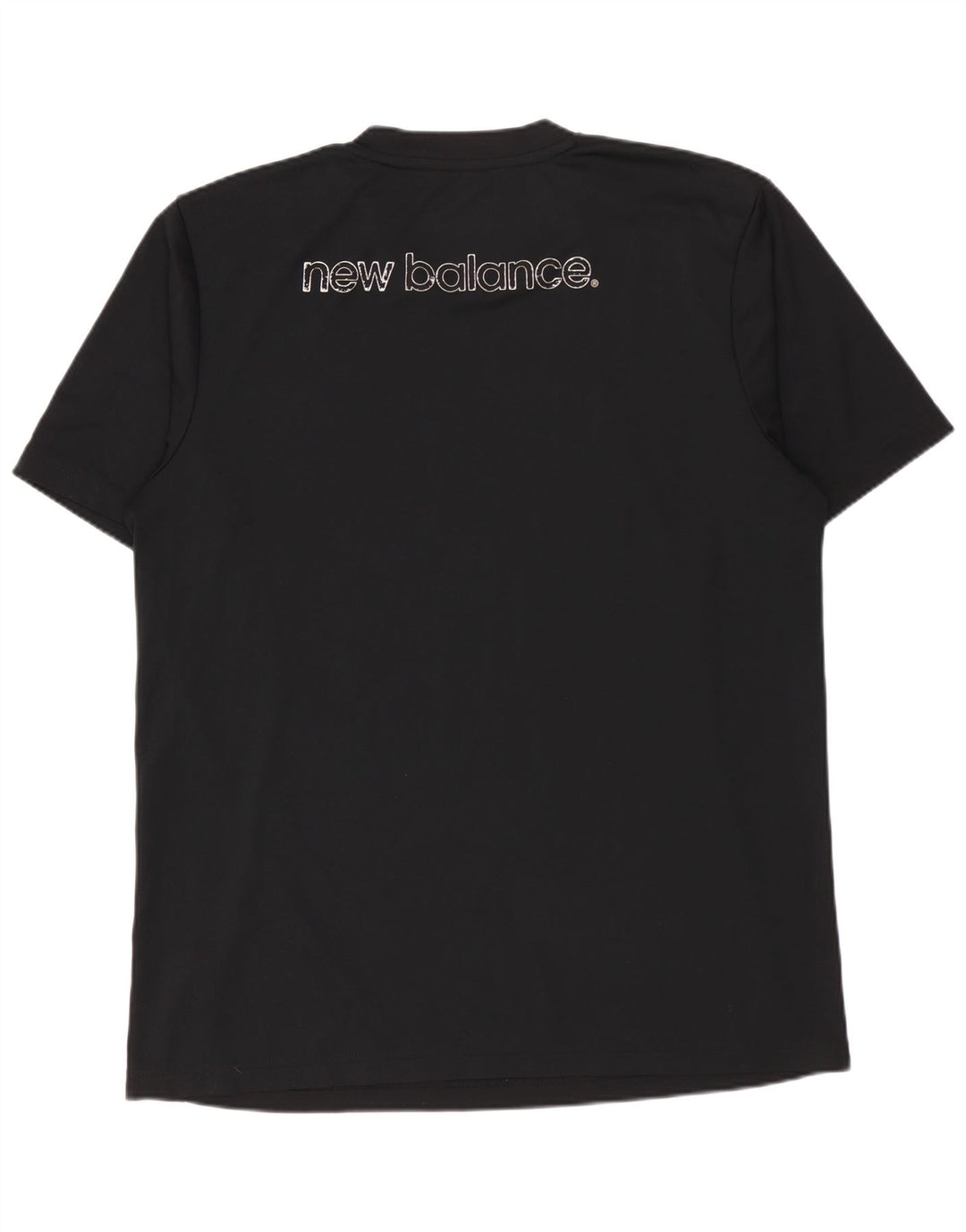 Tricou grafic pentru bărbați NEW BALANCE Top Mediu Negru Poliester