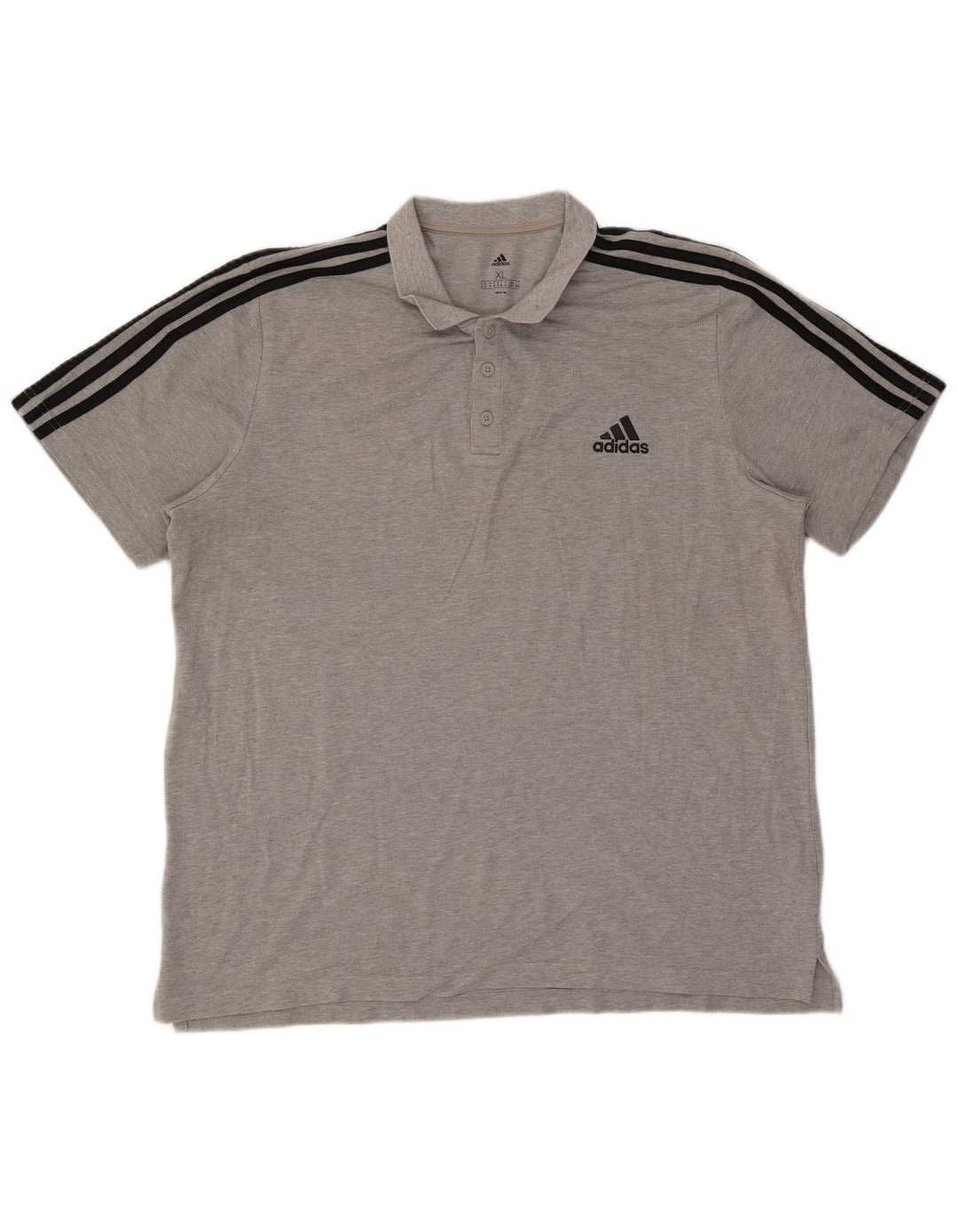 Tricou polo pentru bărbați Adidas XL bumbac gri