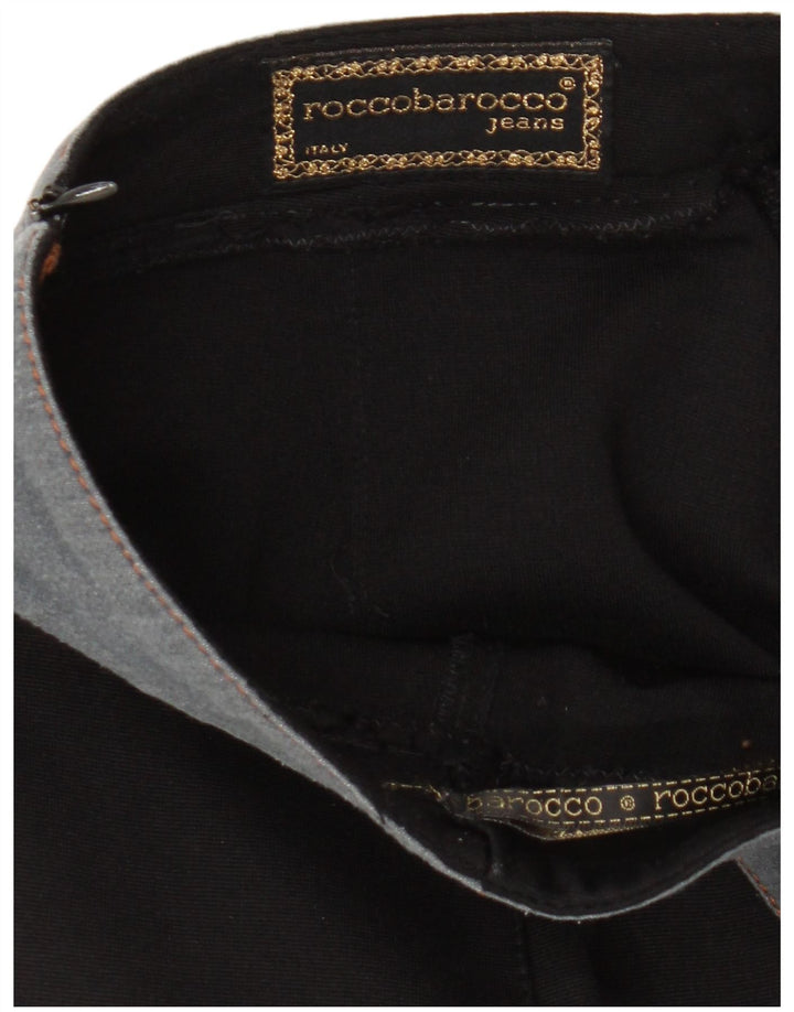 Fusta Creion Femei Roccobarocco W26 Mica Neagra