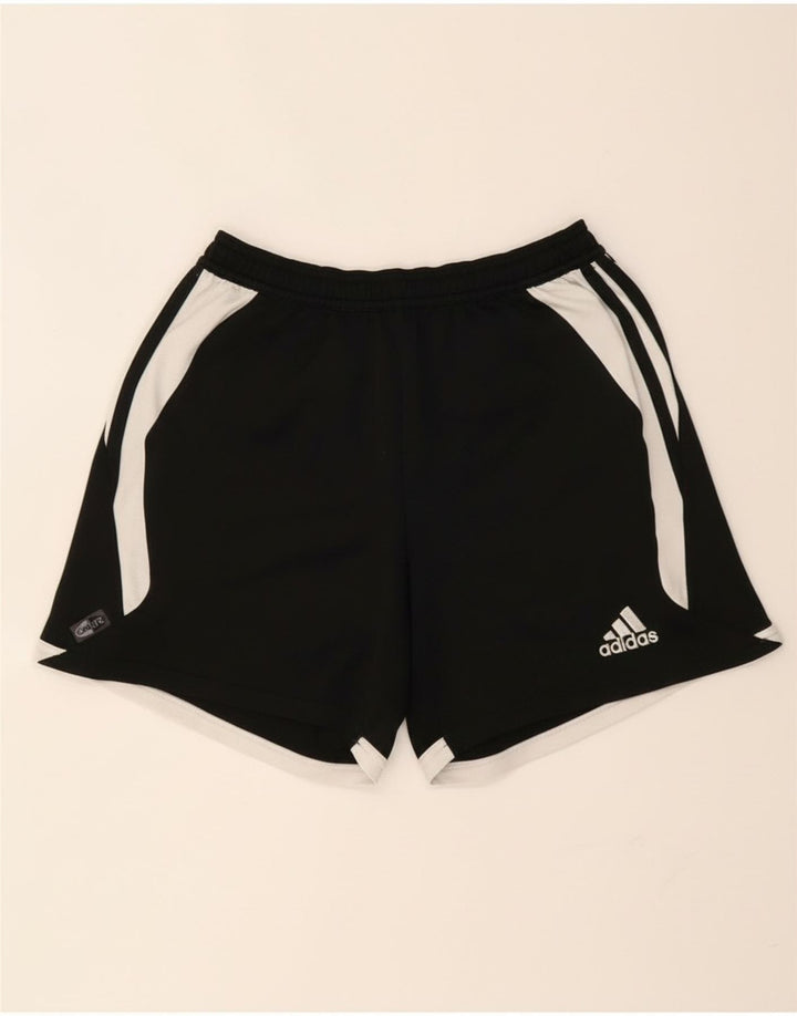 Pantaloni scurți sport pentru bărbați Adidas Climalite, mediu negru, poliester color bloc