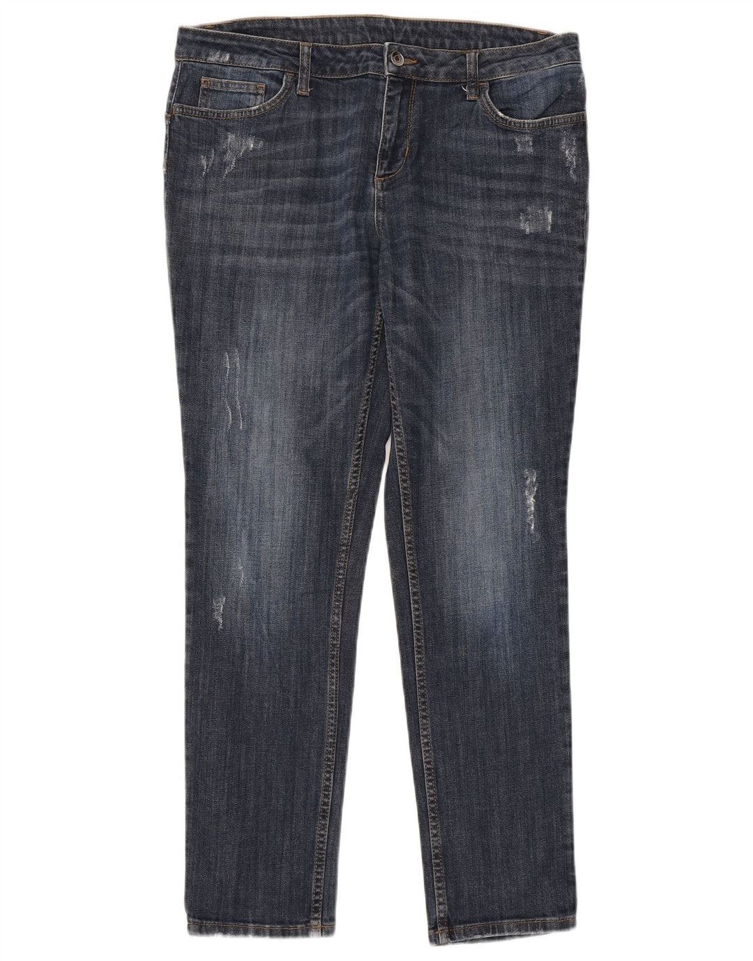 Blugi slim pentru femei Liu Jo L31 L28 albastru bumbac