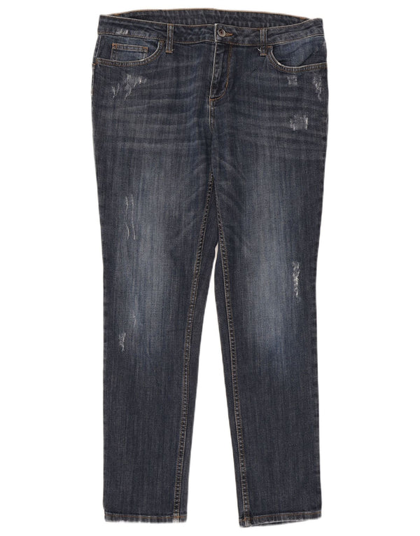 Blugi slim pentru femei Liu Jo L31 L28 albastru bumbac