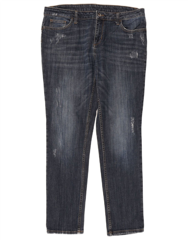 Blugi slim pentru femei Liu Jo L31 L28 albastru bumbac