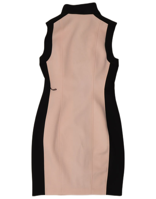 Rochie teacă fără mâneci Tommy Hilfiger pentru femei US 8 Medium Pink Colorblock