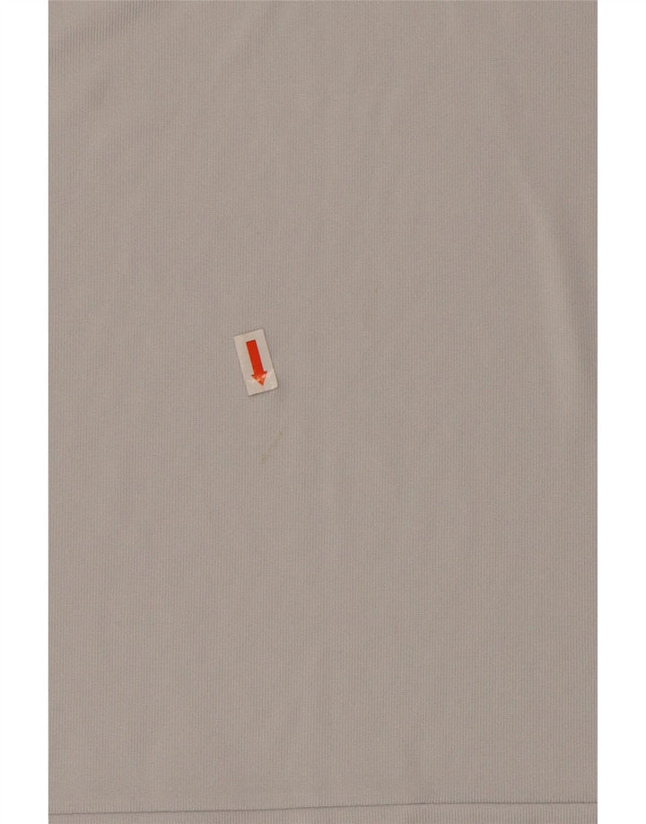 ROBERTA DI CAMERINO Tricou pentru femei Top UK 14 Medium Gri Poliester