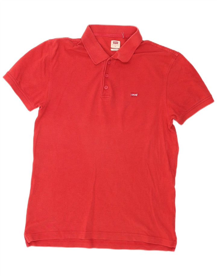 Tricou polo standard Levi's pentru bărbați, roșu mic