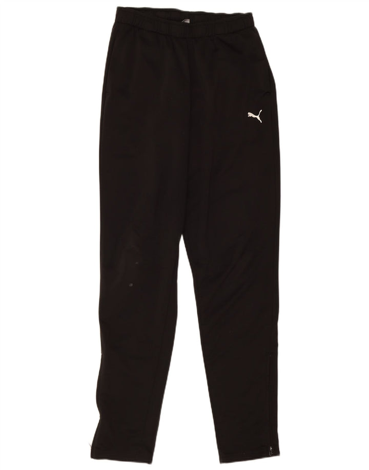 Pantaloni de trening Puma pentru baieti 15-16 ani poliester negru