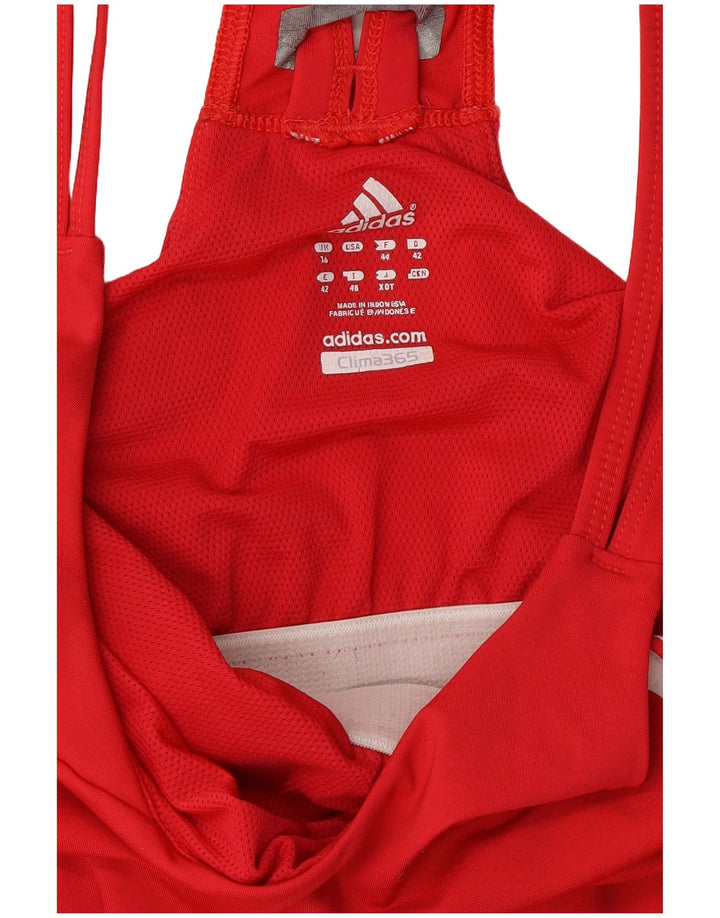 ADIDAS Femei Clima 365 Vest Top UK 16 Large Red