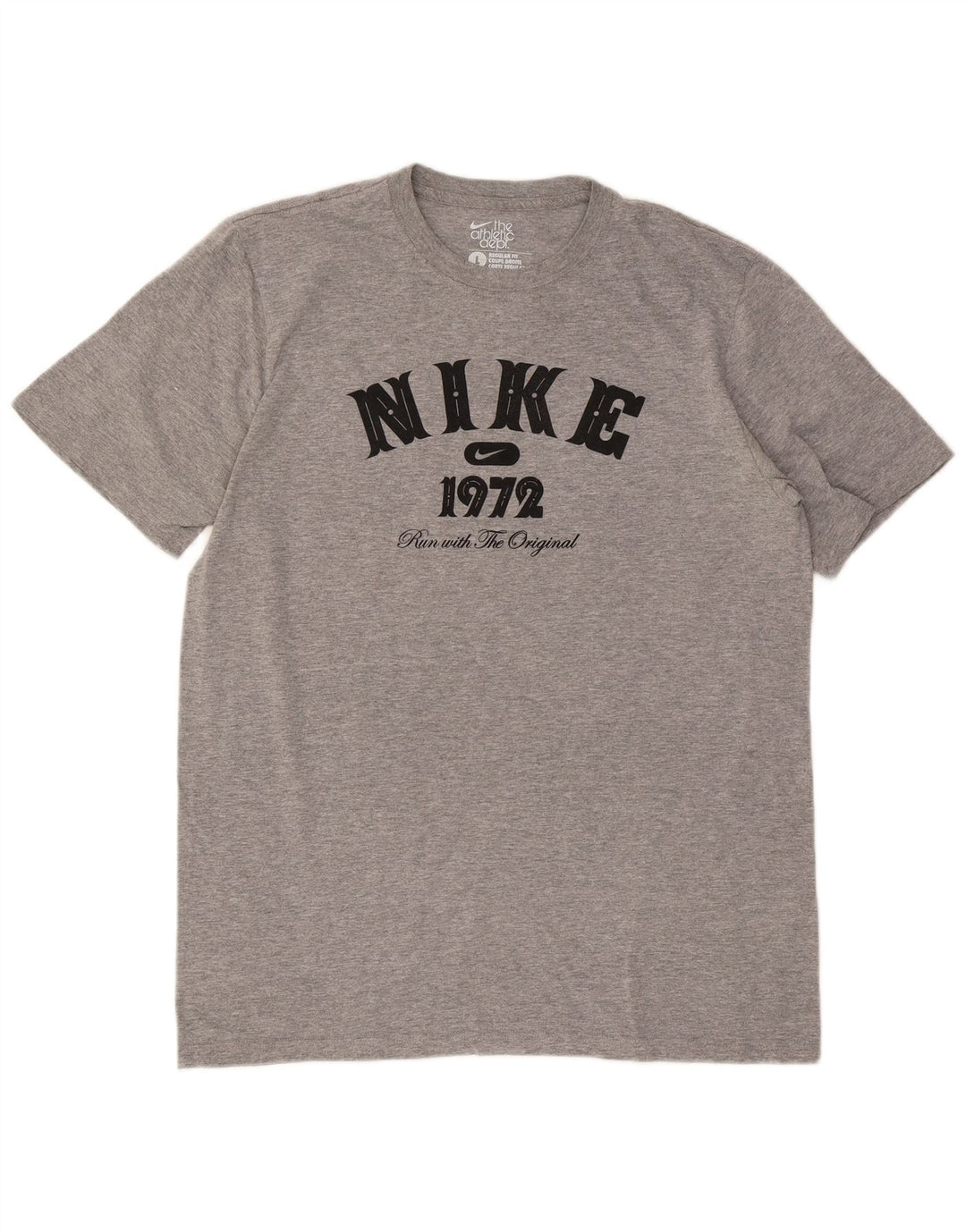Tricou grafic pentru bărbați Nike Regular Fit Top mare, gri pete