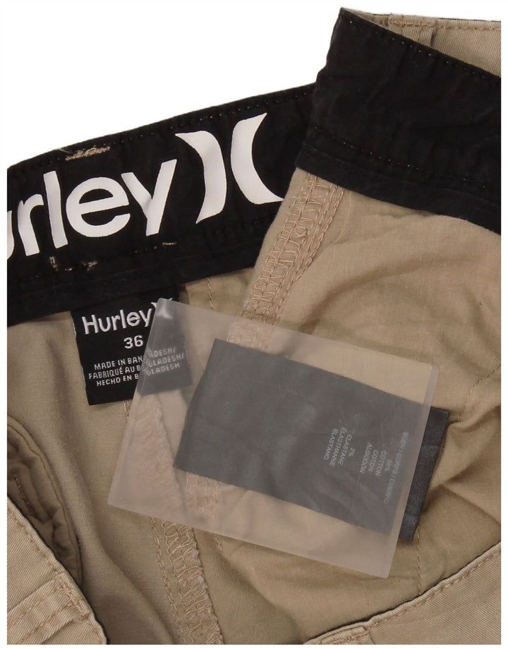 Pantaloni scurti chino pentru bărbați Harley W36, bumbac, bej, mari