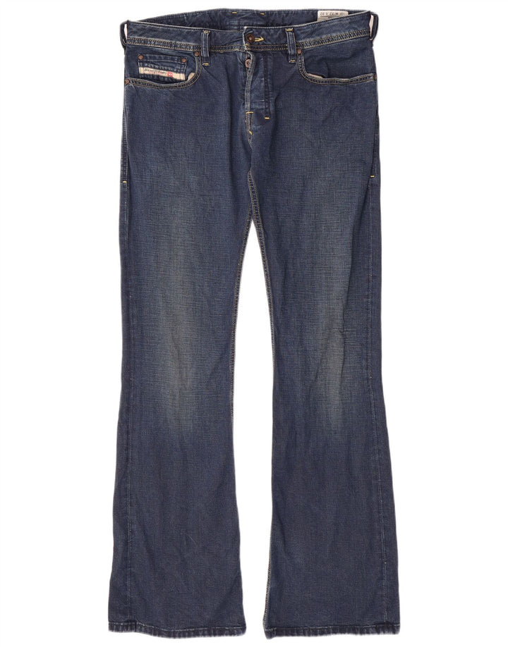 Jeans Bootcut pentru bărbați Diesel W32 L33 Bumbac albastru