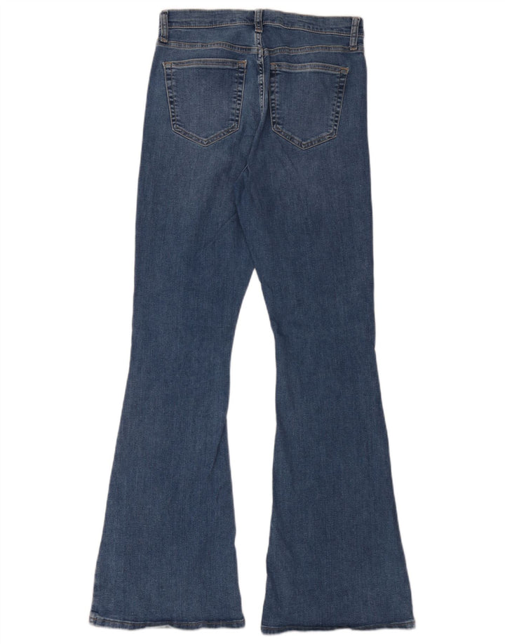 Blugi evazați Jamie Topshop pentru femei W30 L32 bumbac albastru