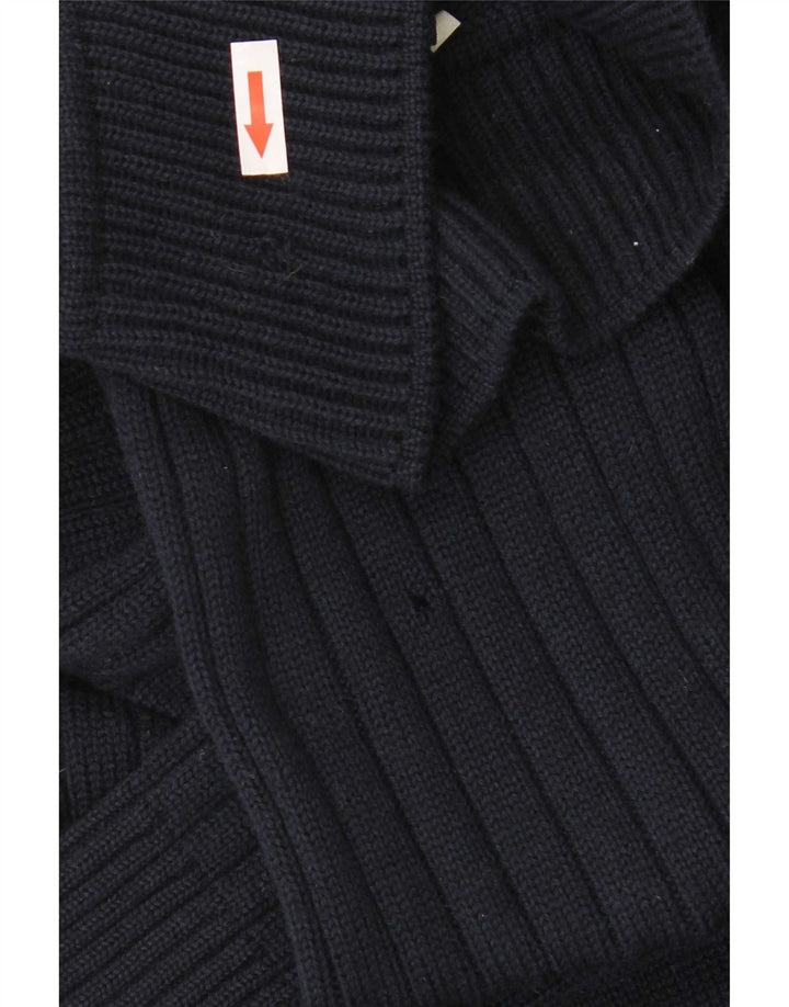 Pulover cardigan pentru bărbați Ranger IT 50 Mediu Lână virgină colorblock albastru bleumarin