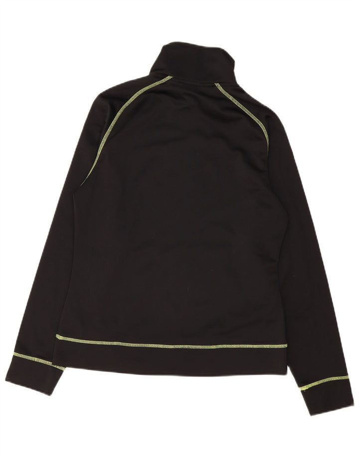 Jachetă de trening pentru femei ASICS UK 12 Poliester mediu negru